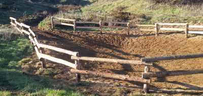 Ripristino dell'antico sedime di una pozza bevaia in Corna Piana