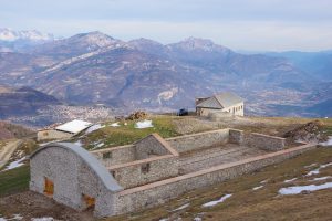 Punto info presso Malga Vignola