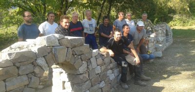 Corso di secondo livello teorico e pratico per la costruzione di muri a secco