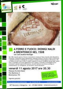 A ferro e fuoco: Dionigi Naldi a Brentonico nel 1508