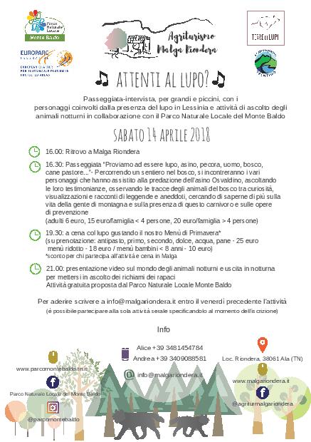Attenti al lupo!