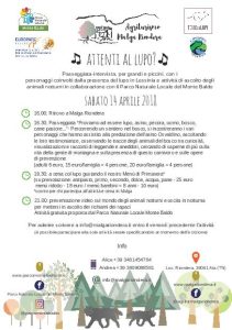 Attenti al lupo! Passeggiata-intervista, per grandi e piccini, con i personaggi coinvolti dalla presenza del lupo in Lessinia e attività di ascolto degli animali notturni