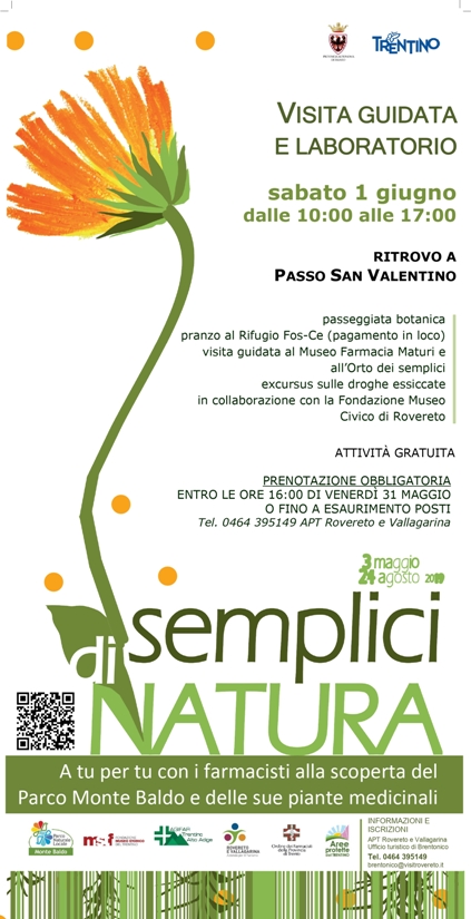 Passeggiata e visita guidata alla scoperta delle specie botaniche e mediche